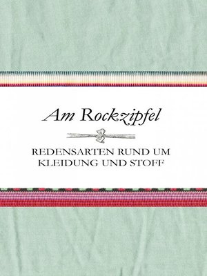 cover image of Am Rockzipfel